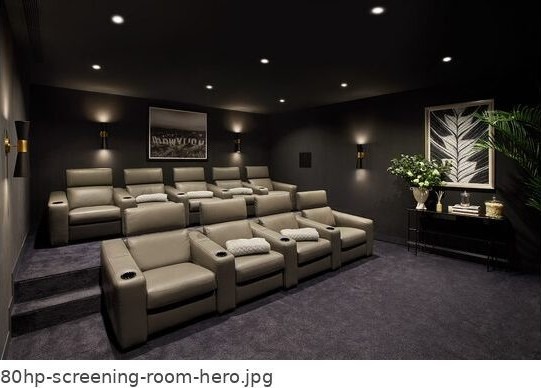 80 Holland Park — Screening room