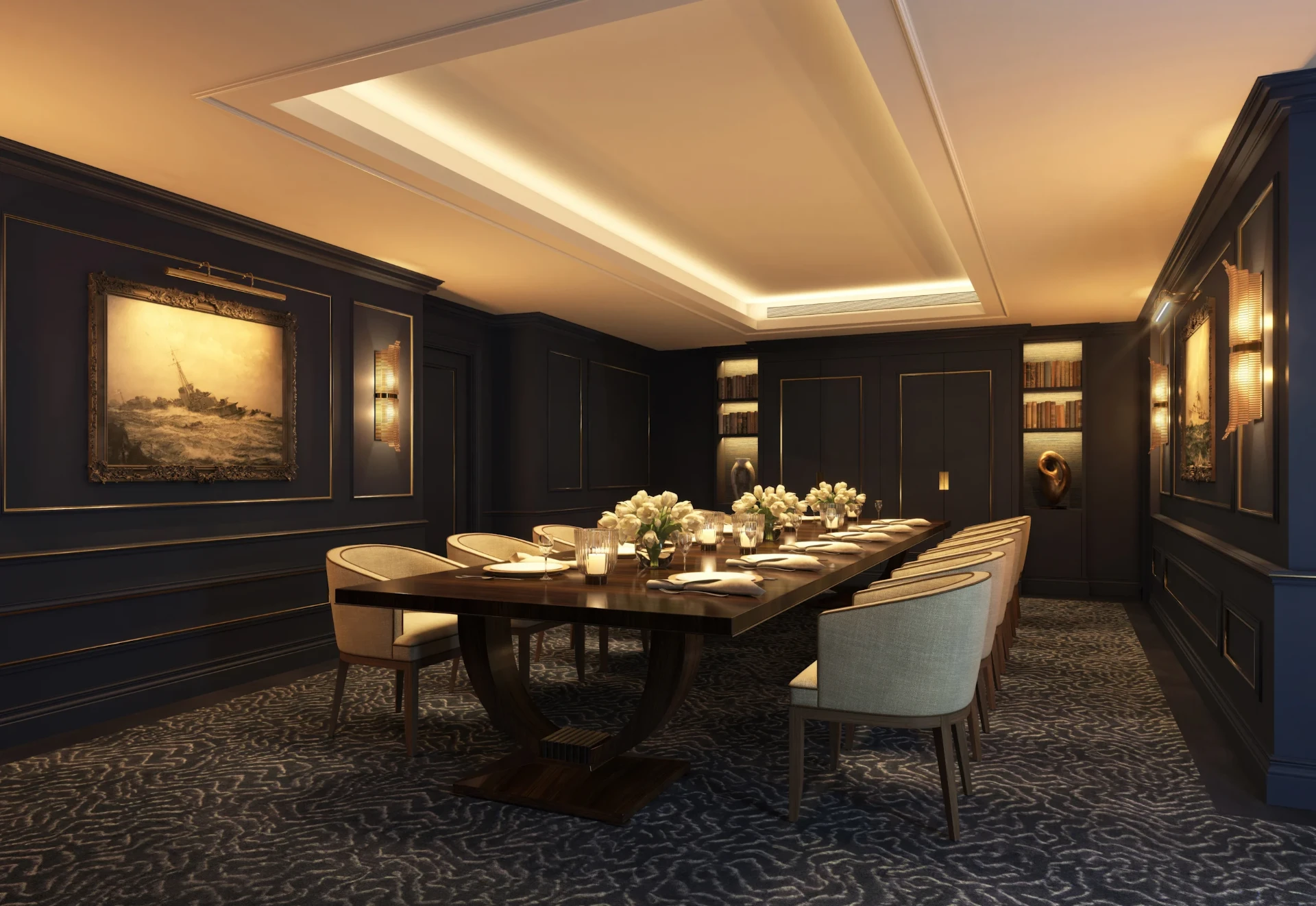 Admiralty Arch meeting room with audio visual and lighting control